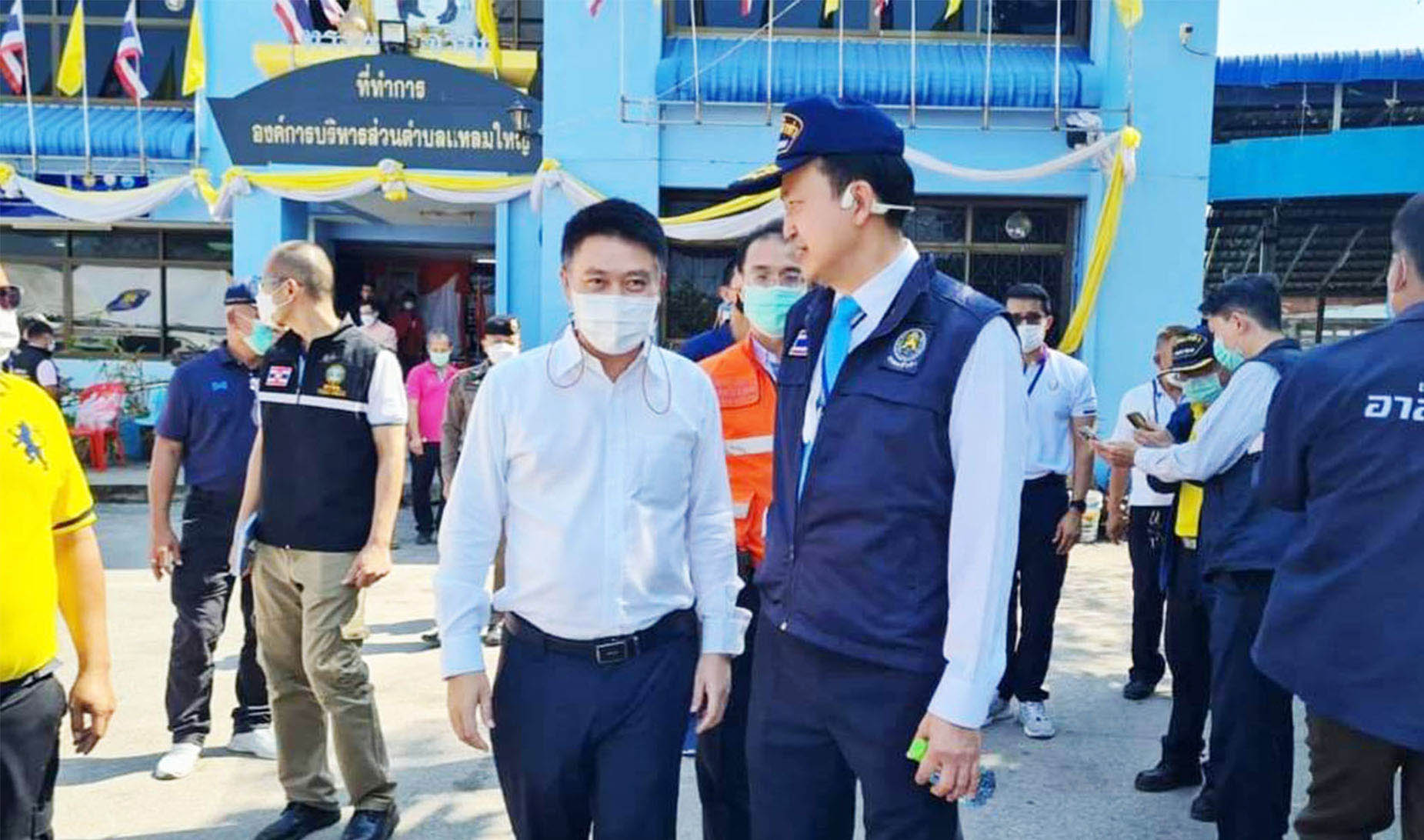 'ปภ.สมุทรสาคร'คุมเข้มบูรณาการเฝ้าระวังสารเคมี-น้ำมันหวั่นซ้ำรอยแม่กลอง-เรือระเบิดไฟไหม้