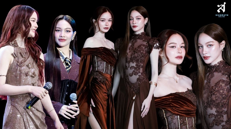 สวยสะกดทุกสายตา!!! "แตงกวา-เหนือ" ออร่าฉ่ำ!!! FC ใจฟู ในงาน Kazz Awards2026 