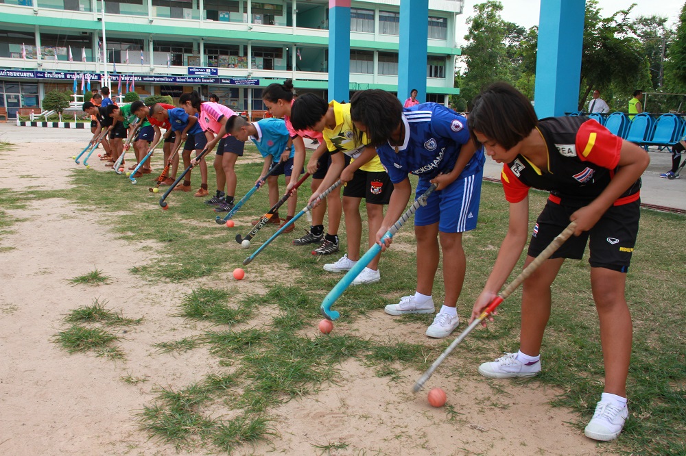 สพม.32 ปลื้มโรงเรียนกระสัง ปั้นนักกีฬาฮอกกี้ทีมชาติ