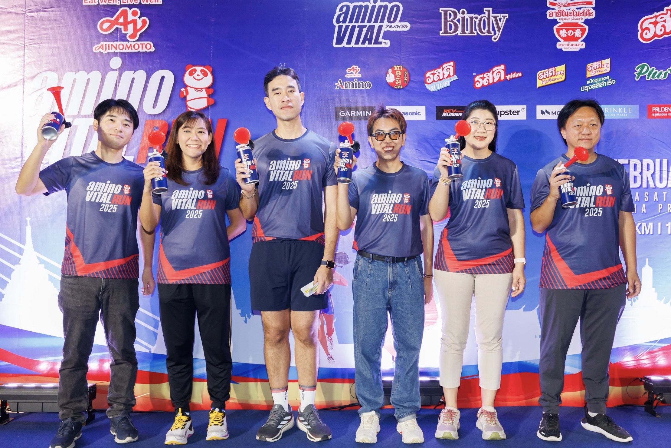 อายิโนะโมะโต๊ะ ฉลอง 65 ปี จัดใหญ่! “aminoVITAL Run 2025” รวมตัวนักวิ่งกว่า 4,000 คน บนเส้นทางวิ่งสวยที่สุดในกรุงเทพฯ
