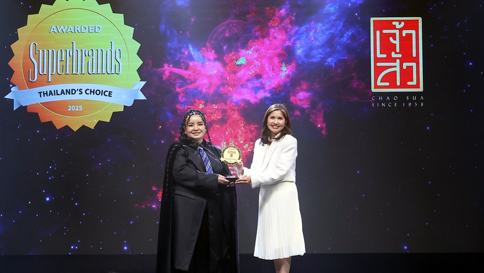 “เจ้าสัว” คว้า Superbrands Thailand 2025 ต่อเนื่อง 4 ปีซ้อน ตอกย้ำผู้นำ Modern Thai Snack พร้อมลุยตลาดโลก