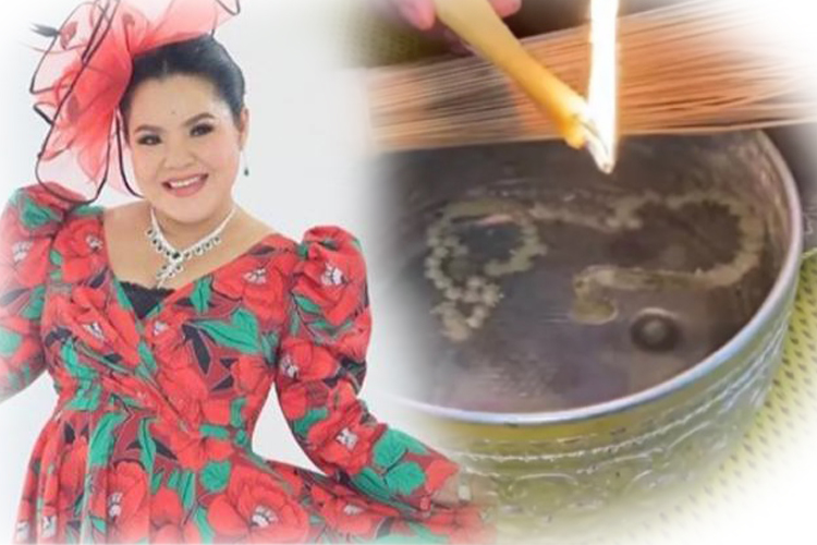 ลุ้นหวยกันแต่ไก่โห่ 'ฮาย อาภาพร' บอกเลขเด็ดจากขันน้ำมนต์