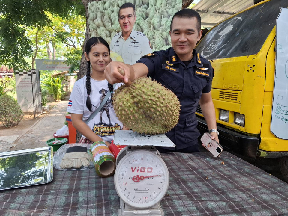 เรือนจำอ่างทองหนุนผู้พ้นโทษขาย “ทุเรียนหมอนทองจันทบุรี” เปิดอาชีพใหม่เริ่มต้นชีวิตสุจริต 