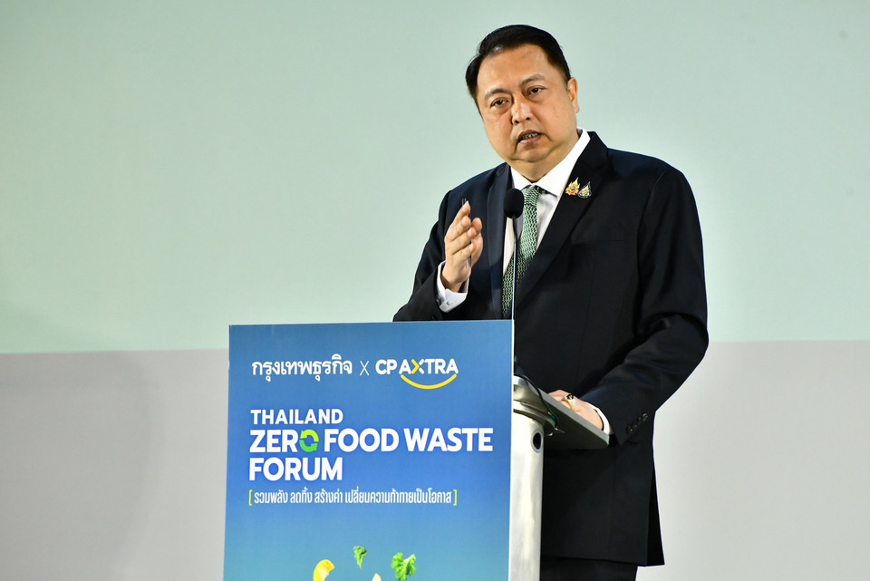 “รองนายกฯ สุชาติ” เดินหน้าขับเคลื่อนประเทศไทยสู่ “Zero Food Waste”