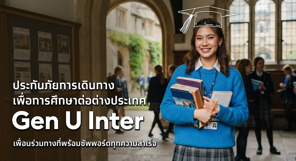 เคพีไอ จับมือธนาคารกรุงไทย เปิดตัว "GEN U INTER" ประกันเพื่อเด็กไทยเรียนต่อต่างประเทศ คุ้มครองสูงสุด 5 ล้านบาท