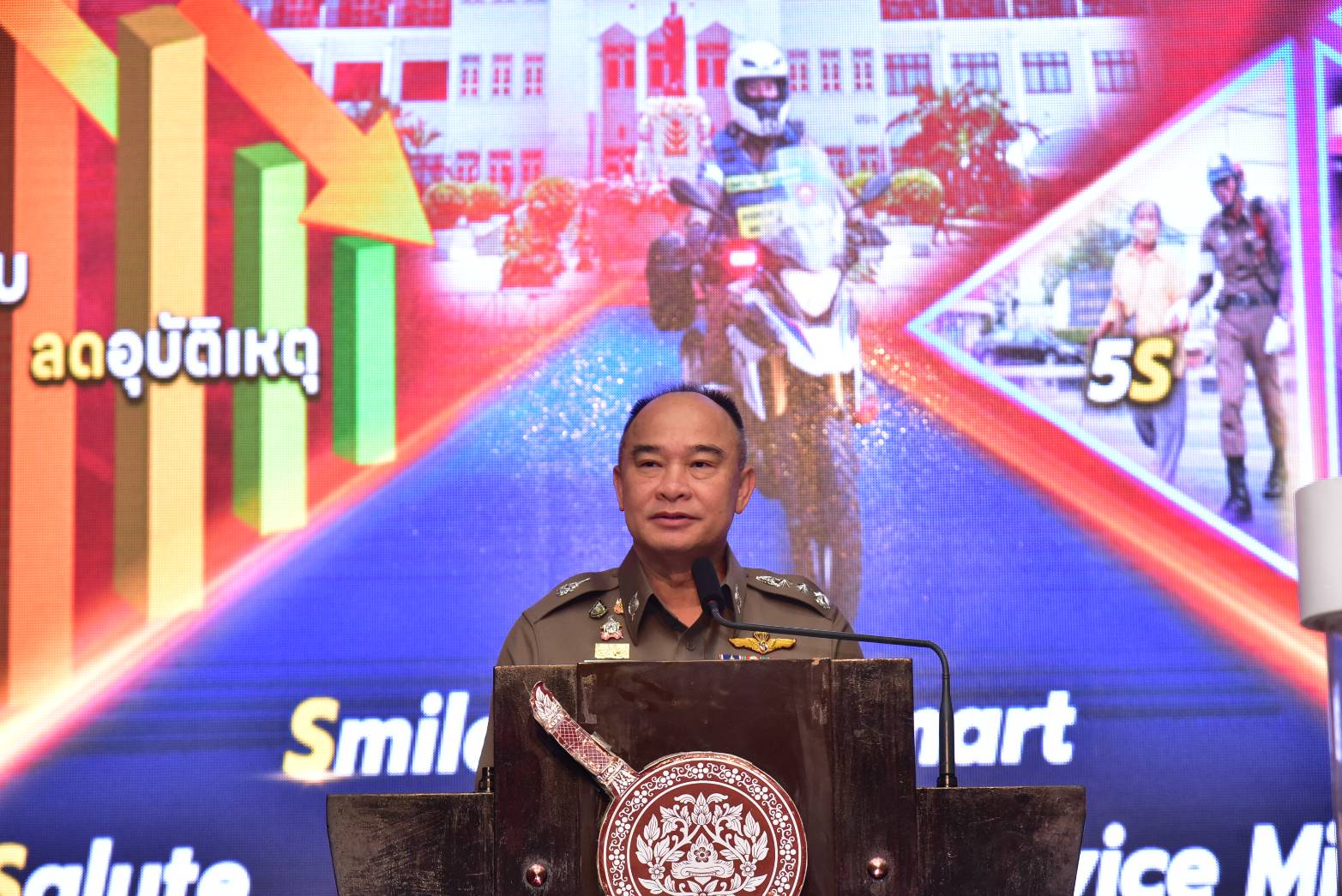 "บิ๊กจวบ"จัดระเบียบติวเข้มโครงการสุภาพบุรุษจราจรประชาชนสัญจรปลอดภัย