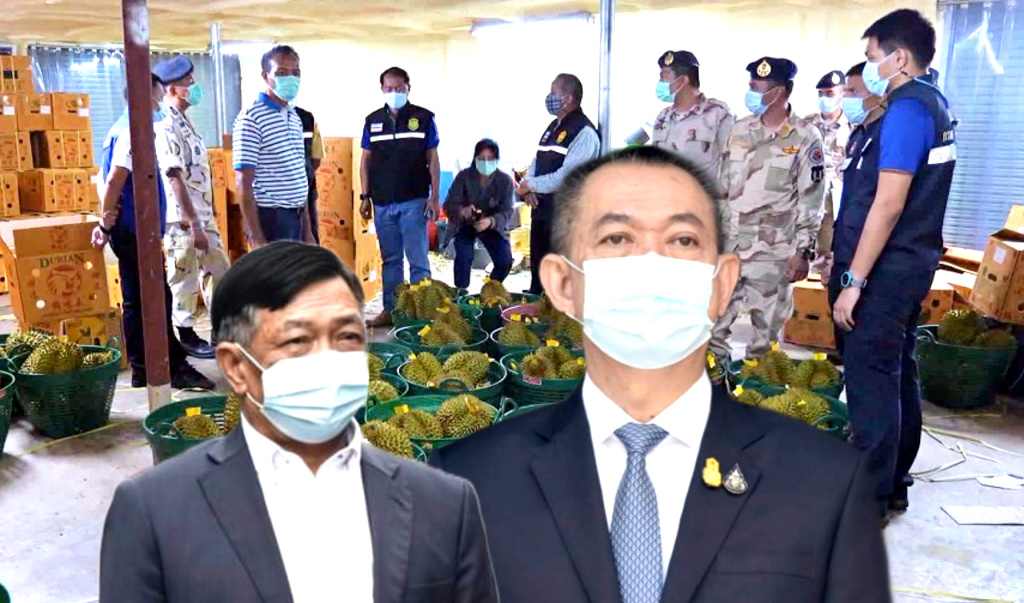 "เฉลิมชัย" สั่งปราบแก๊งนำเข้าทุเรียนเวียดนามสวมสิทธิ์ทุเรียนไทยส่งออกจีน