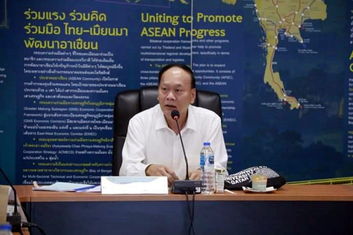 รองเลขานายกฯฝ่ายการเมือง ลงพื้นที่ติดตามขับเคลื่อนการพัฒนาด่านการค้าชายแดนตาก