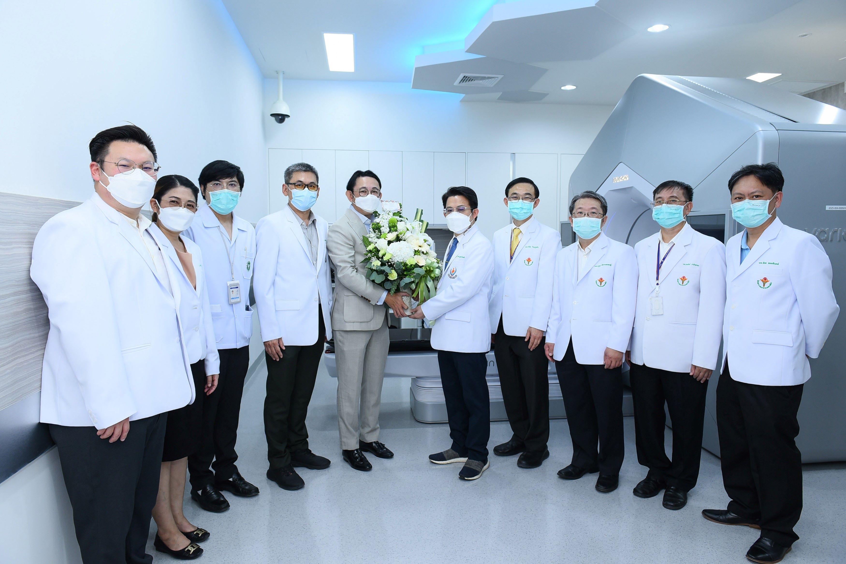 BIZ ร่วมเปิดอาคารฉายรังสีอุโมงค์หมุนของ รพ.มหาราชนครราชสีมา 