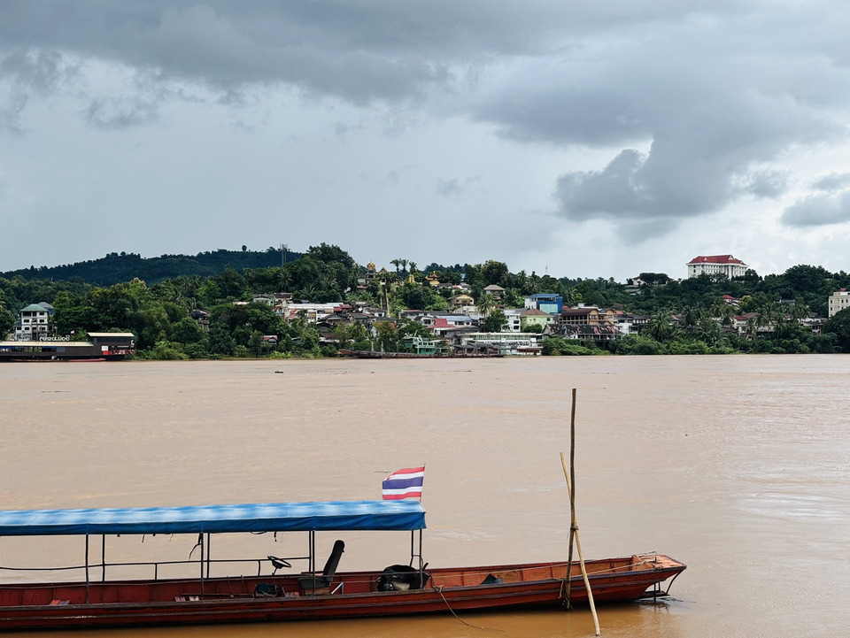 น้ำโขงเชียงของแตะ 9.05 เมตร ยังเพิ่มต่อแต่ช้าลง ลุ่มต่ำบางจุดเริ่มถูกน้ำเอ่อท่วม