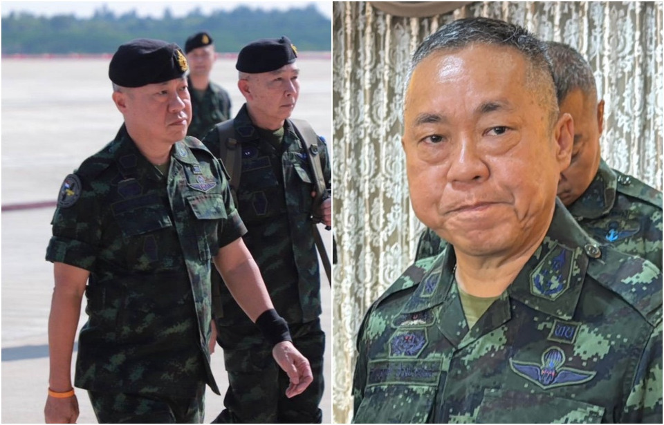 เสธ.​ทบ.​ลั่น​จุดยืนไทย “กัมพูชา” ​ต้องประกาศหยุดยิงก่อน​ หลังหลบเลี่ยง​ ย้ำคุมพื้นที่อธิปไตยไทย​ 90%  ชี้​ “เขมร” ซุก​อาวุธ​ยุทโธปกรณ์​พื้น