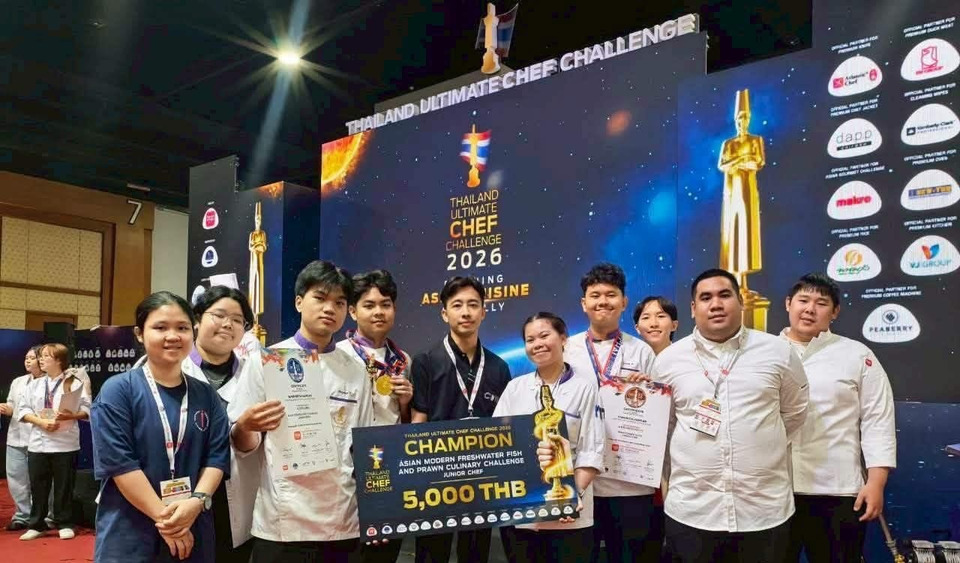 สจด. สร้างชื่อเสียงระดับสากล คว้ารางวัลจากเวที Thailand Ultimate Chef Challenge 2026
