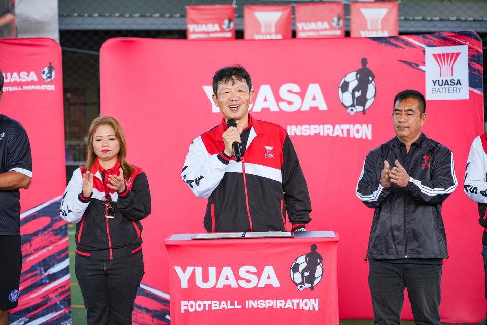 “เจ ชนาธิป” ร่วมกับ “ยัวซ่าแบตเตอรี่” จุดแรงบันดาลใจเยาวชน กิจกรรม “Yuasa Football Inspiration 2025” สนามที่ 5 จ.นครปฐม