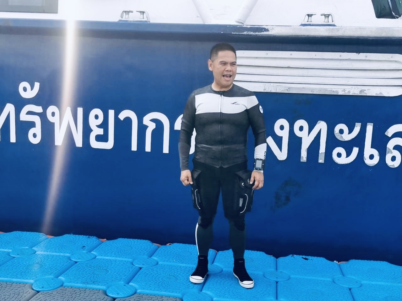 “วราวุธ” ดำน้ำทะเลพัทยาสำรวจปะการัง