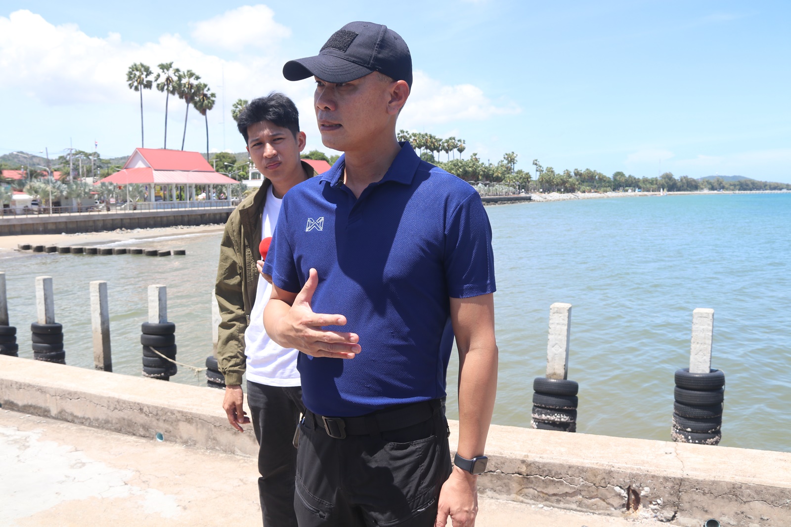 รก.ผกก.ตำรวจน้ำ 1 กก. 5 แจงยิบที่มาของถังน้ำมันหลังบ้านพักตำรวจน้ำ  