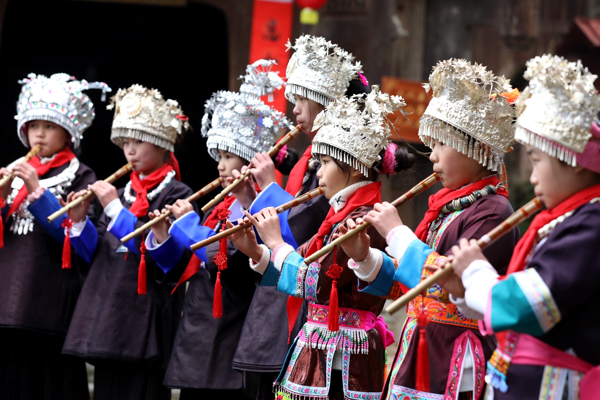 เมืองซานเจียง มณฑลกว่างซี : ต้อนรับตรุษจีนด้วยประเพณีหลากหลาย