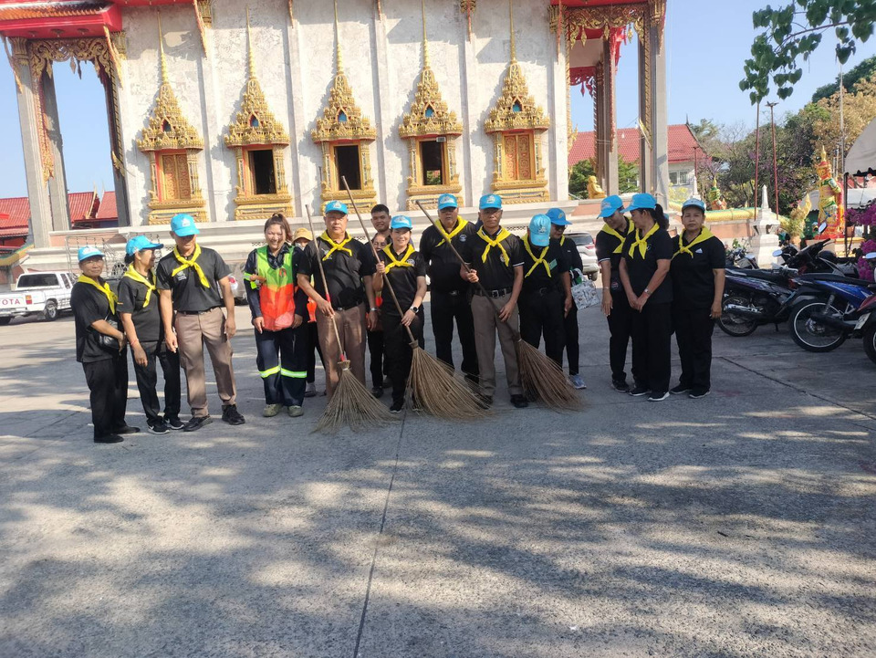 กิจกรรมจิตอาสา"เราทำความดีด้วยหัวใจ"กับประชาชนจิตอาสา
