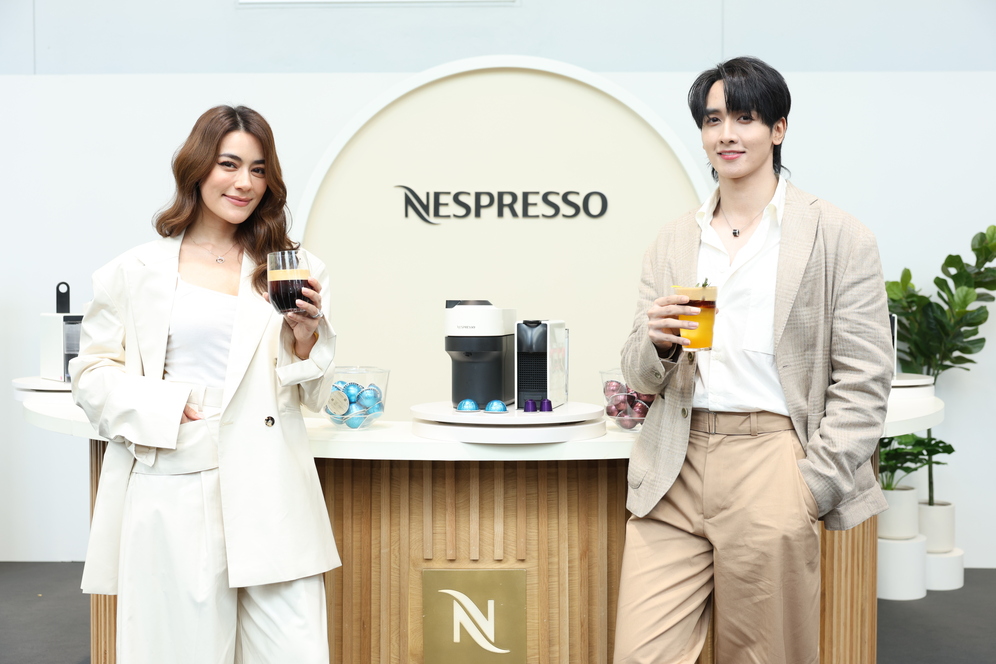 คิมเบอร์ลี่ – กองทัพ พีค ร่วมดื่มด่ำช่วงเวลากาแฟแห่งความสุข ผ่านงานนิทรรศการ­ ‘NESPRESSO ME MOMENTS’