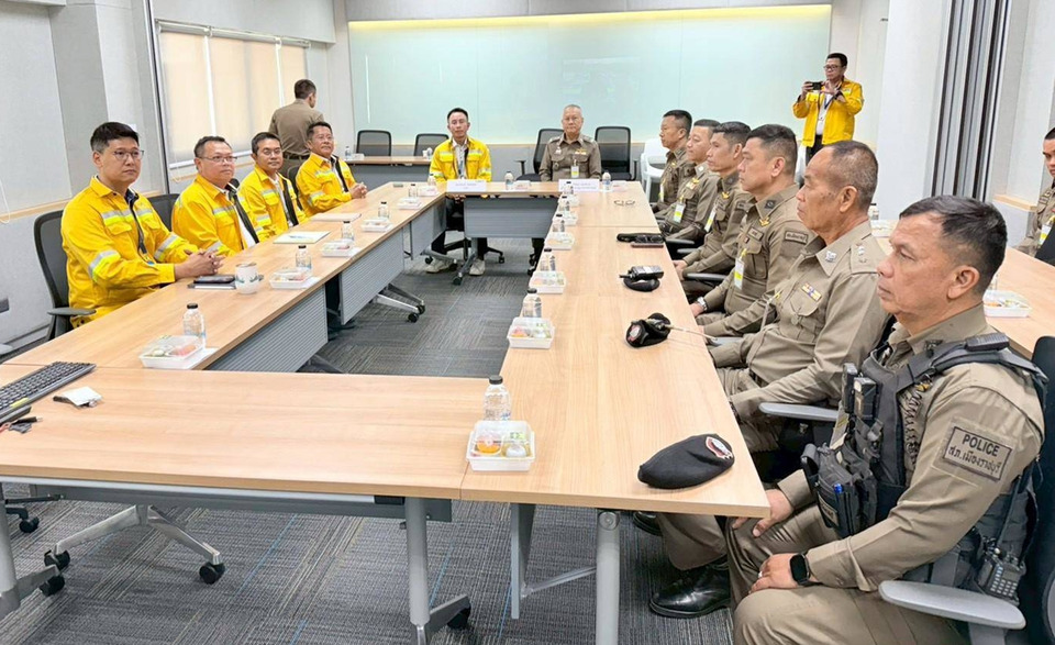 ตำรวจภูธรราชบุรี เยี่ยมชมโรงไฟฟ้าหินกอง ดูระบบความปลอดภัย-สิ่งแวดล้อม
