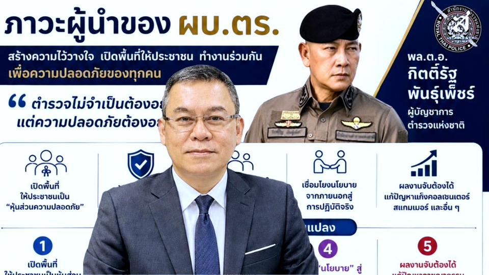ชี้ มรดก "บิ๊กต่าย" ปั้น อส.ตร.ยุคใหม่ ดึงภาคประชาชนร่วมทำงาน ชูภาวะผู้นำ ทำดีต้องมีคนเห็น ทำผิดต้องจัดการ ฟื้นความเชื่อมั่น