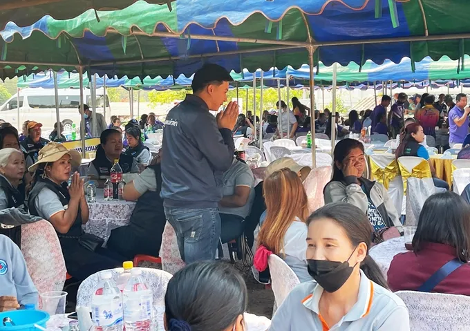 "บิ๊กบอส" ว่าที่ผู้สมัครพรรคภูมิใจไทย อ้อนชาวมุกดาหาร ขอโอกาสคนรุ่นใหม่พัฒนาบ้านเมือง