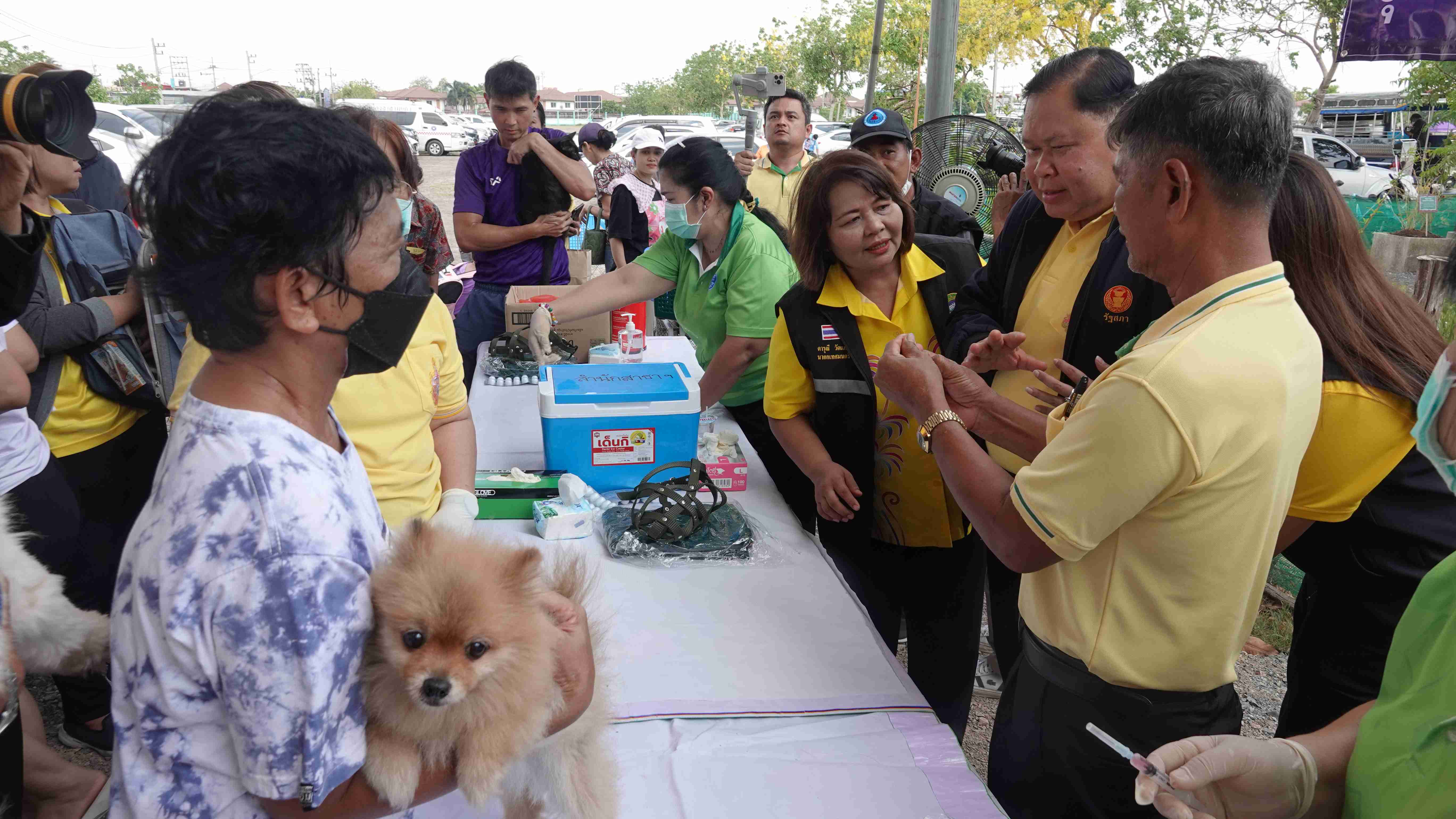 "อดีต รมช.เกษตรฯ" ร่วม Kick Of เร่งรัดกำจัดโรคพิษสุนัขบ้าพื้นที่ปทุมธานี