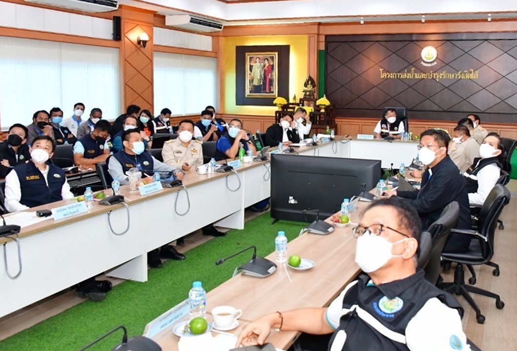 ชป. ใช้ระบบชลประทานฝั่งตะวันออก เร่งระบายน้ำลงทะเลอ่าวไทย 