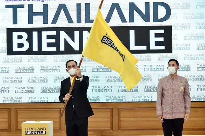 จ.เชียงรายรับมอบธงเจ้าภาพไทยแลนด์ เบียนนาเล่ 2023