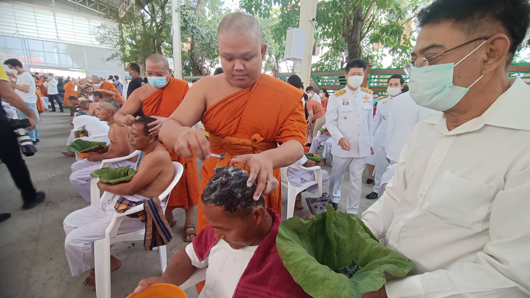อยุธยา จัดโครงการบรรพชาอุปสมบท 99 รูป ถวายพระพรชัยมงคลแด่ "เจ้าฟ้าพัชรกิติยาภาฯ" ให้ทรงหายจากพระอาการประชวร
