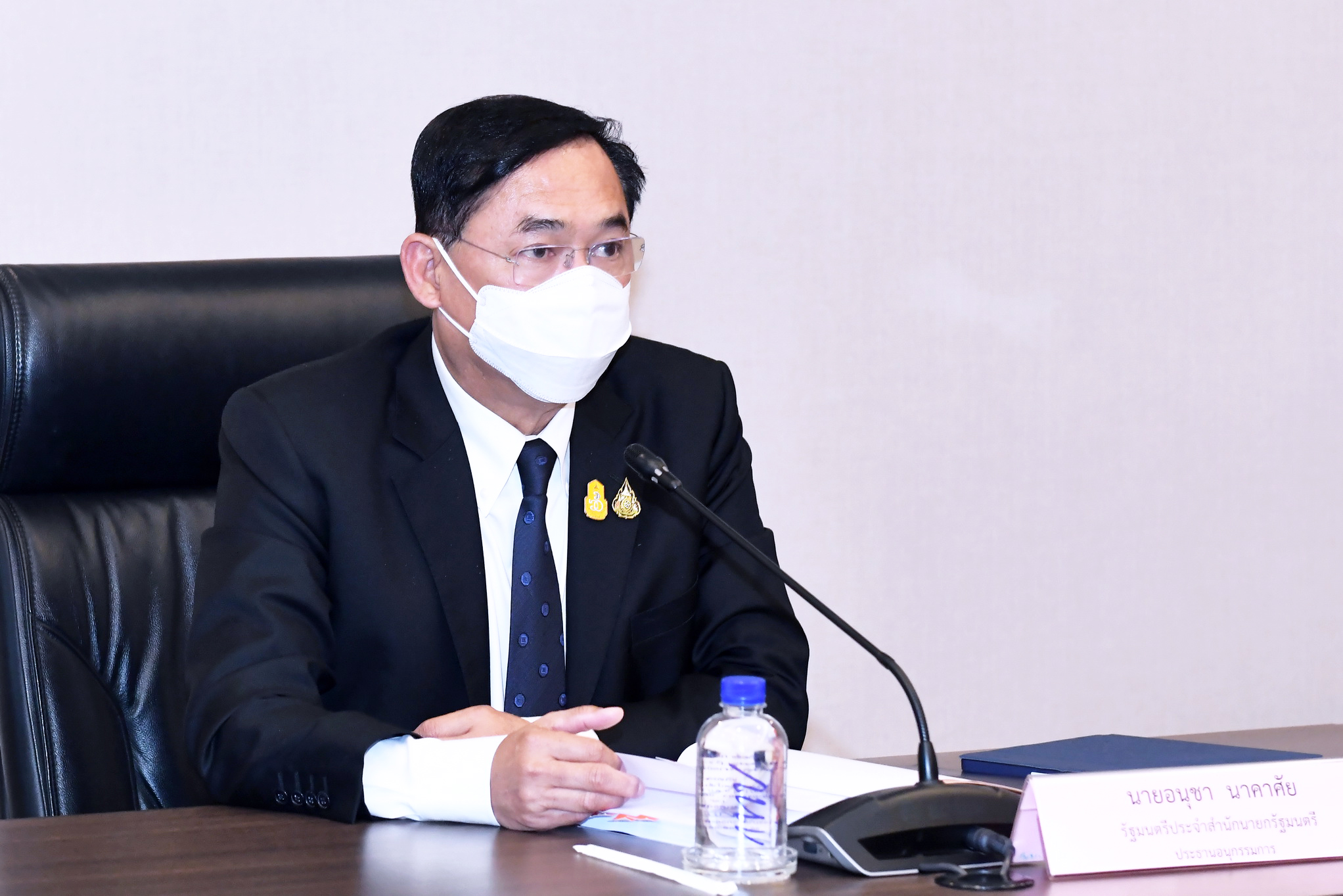 "อนุชา" ยันขาด "21ส.ส.กลุ่มธรรมนัส" ไม่กระทบเสถียรภาพรัฐบาล ปัดข่าว "สามมิตร" คั่วเก้าอี้ "เลขาฯพปชร."
