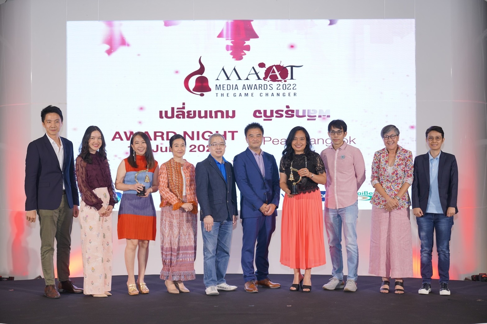 MI Group คว้า 10 รางวัลจากเวที MAAT Media Awards 2022