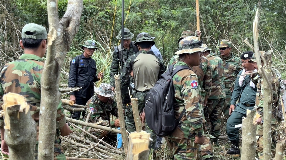 ภารกิจประวัติศาสตร์!! ไทย–กัมพูชา ปักหมุดอ้างอิงชั่วคราวชายแดน 8.3 กม. ครบ 166 หมุด