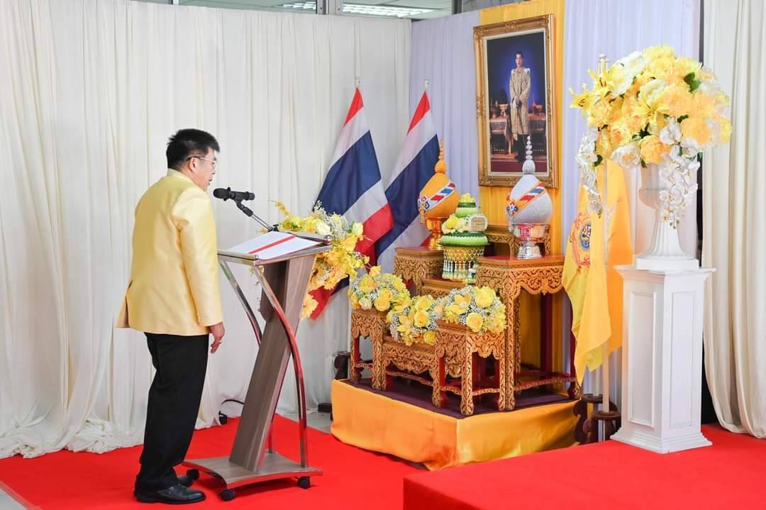 รองผู้ว่าฯกาญจนบุรีเปิดนิทรรศการเฉลิมพระเกียรติพระบาทสมเด็จพระเจ้าอยู่หัวและนิทรรศการความรู้เรื่องโรคหลอดเลือดสมอง 