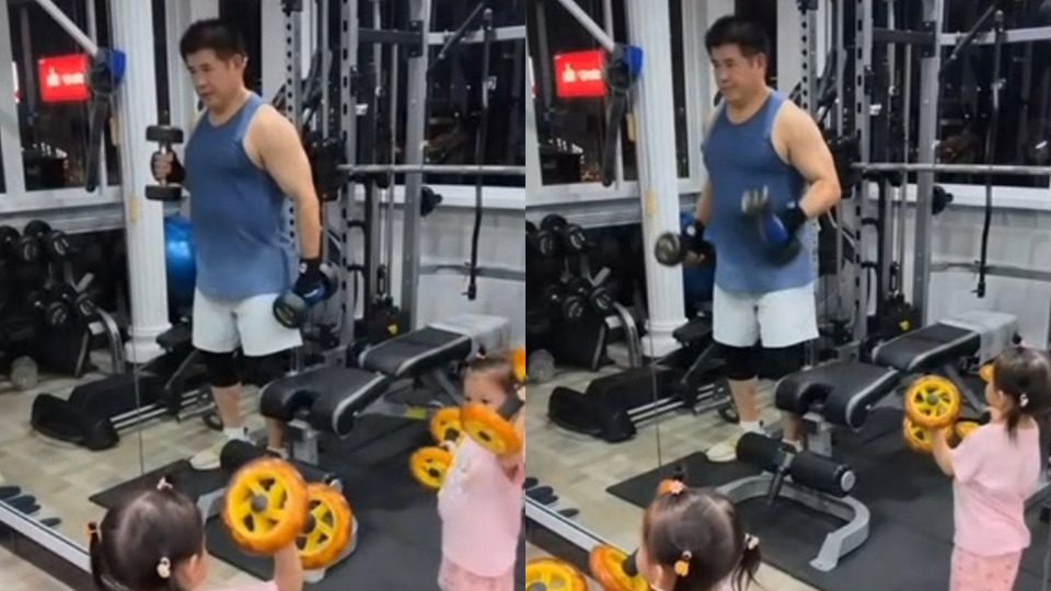 “ธรรมนัส” โชว์ฟิต ยกดัมเบล ออกกำลังกายกับลูกสาว ท่ามกลางกระแสข่าวไม่ได้ร่วมรัฐบาล-งูเขียวโผล่