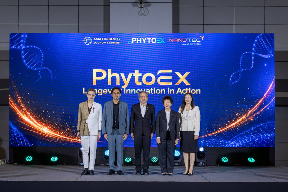 สวทช. โดย โปรแกรม PhytoEX นาโนเทค จับมือเซเลป-เอกชน เปิดเวที “PhytoEX: Longevity Innovation In Action”