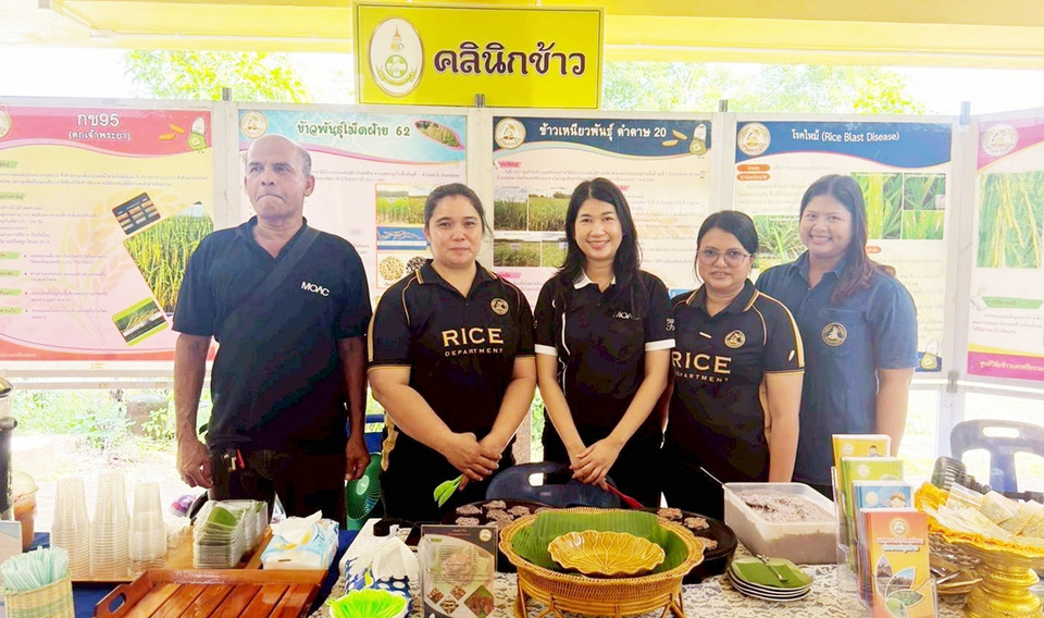 ศวข.นครศรีธรรมราช ร่วมคลินิกเกษตรเคลื่อนที่ หนุนองค์ความรู้พันธุ์ข้าว–นวัตกรรมสู่เกษตรกร