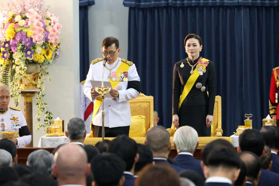 "ในหลวง-พระราชินี" พระราชทานพระบรมราโชวาทนักกีฬาทีมชาติไทย ก่อนแข่งขันซีเกมส์ ครั้งที่ 33 เพื่อความเป็นสิริมงคล 