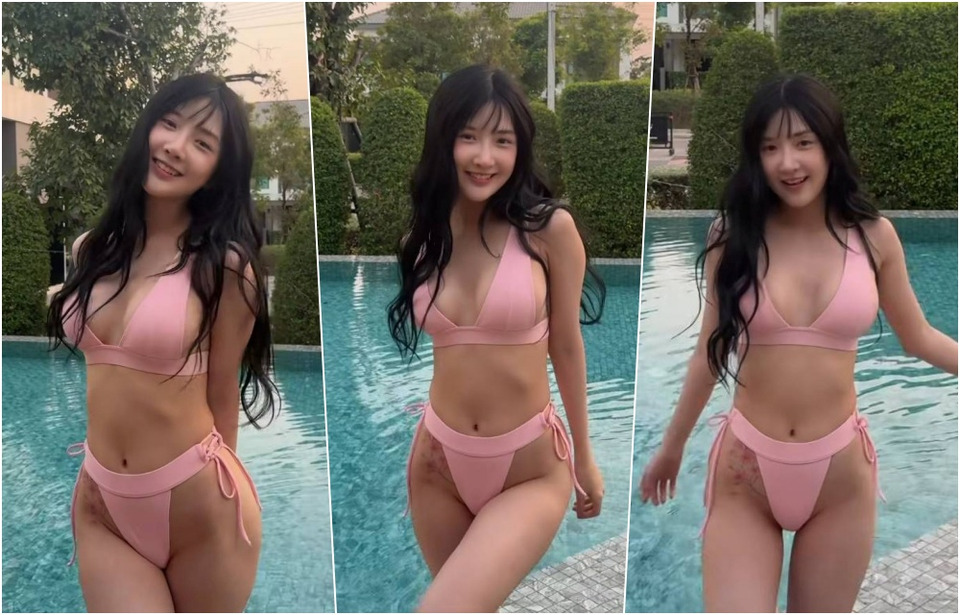 “เบียร์ เดอะวอยซ์” อวดลุคเซ็กซี่ริมสระ บิกินีสีชมพูสดใส แฟนคลับแห่กดไลก์ถล่มโซเชียล