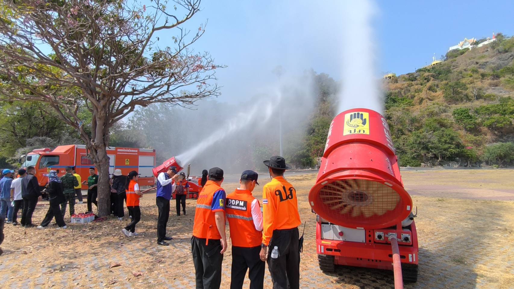 ประจวบ kick off รณรงค์ประชาชนหยุดเผา หยุดฝุ่น PM 2.5 เพื่อคุณเพื่อเรา ชาวเมืองประจวบฯ