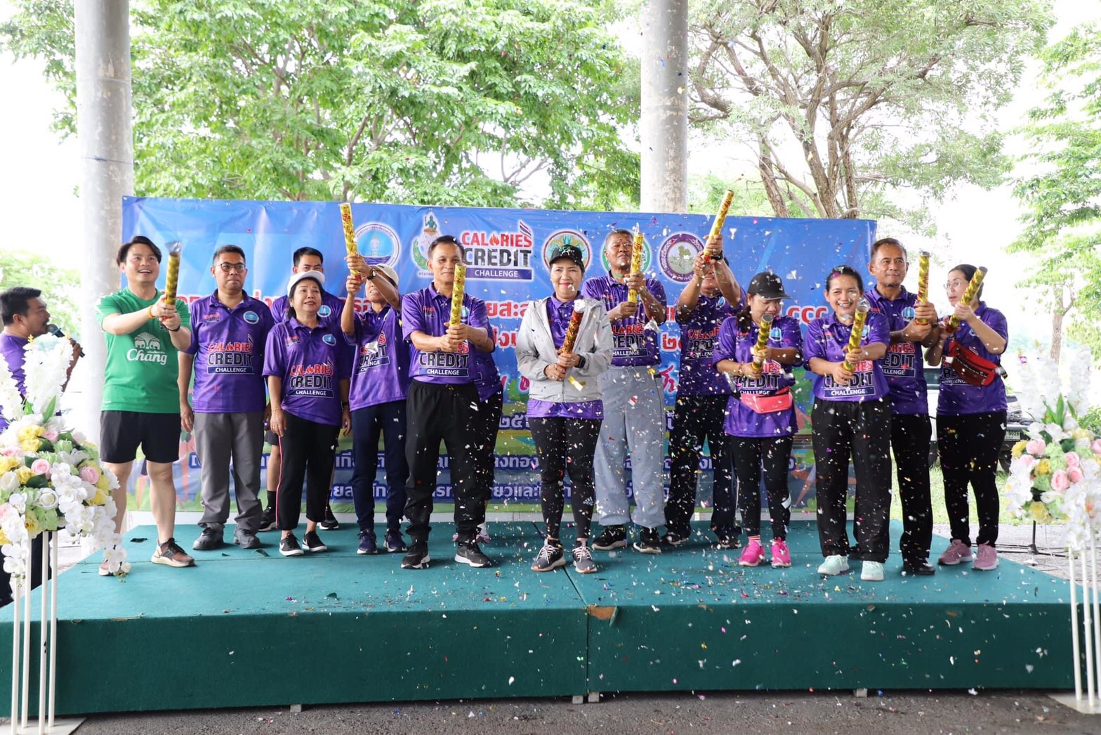 ท่องเที่ยวและกีฬาฯจัดกิจกรรม Fun Run เดิน วิ่ง เพื่อสุขภาพผ่านแอพพลิเคชั่น CCC จังหวัดอ่างทอง 