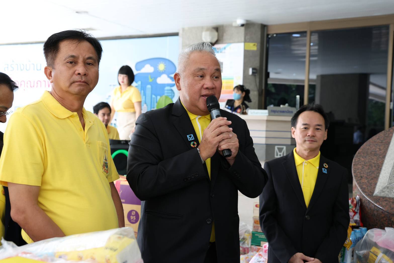 การเคหะฯ จับมือภาคีเครือข่าย สนับสนุนภารกิจช่วยเหลือประชาชน 4 จังหวัด ชายแดนไทย–กัมพูชา