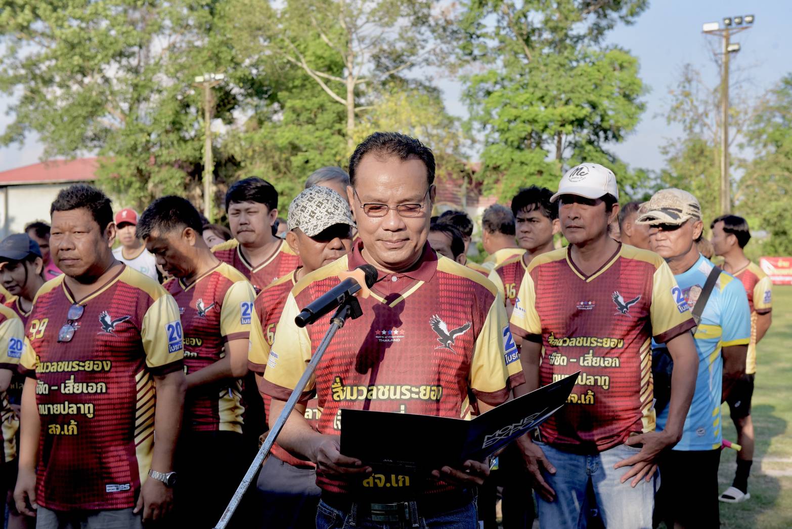 สื่อมวลชนระยอง จัดแข่งขันฟุตบอลการกุศล “แบ่งปัน สร้างสุข คืนสู่สังคม” ช่วยเหลือผู้ป่วยติดเตียง