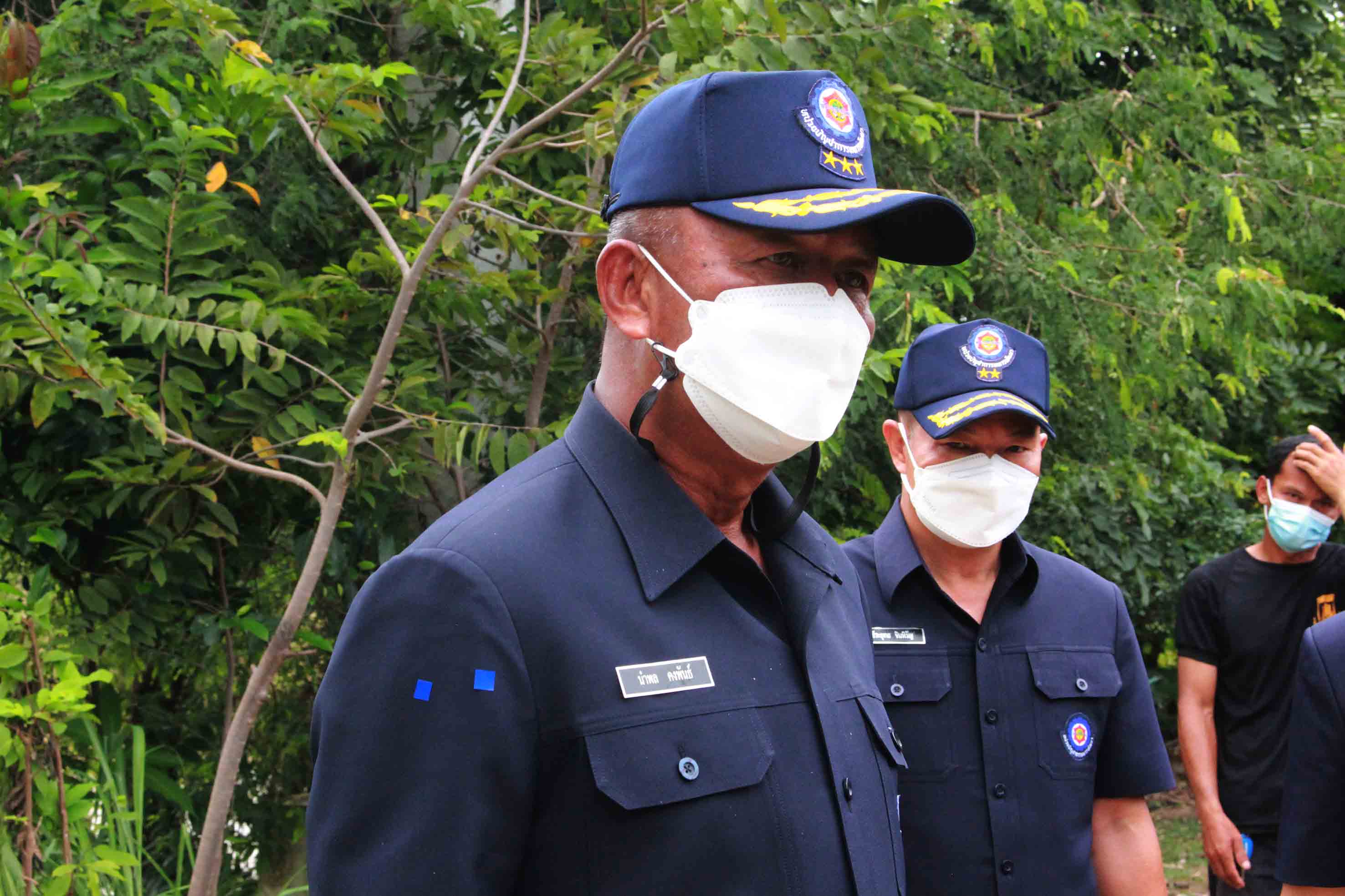 กาฬสินธุ์ทหารติดตามสถานการณ์น้ำเขื่อนวังยางเริ่มวิกฤติปักธงแดง