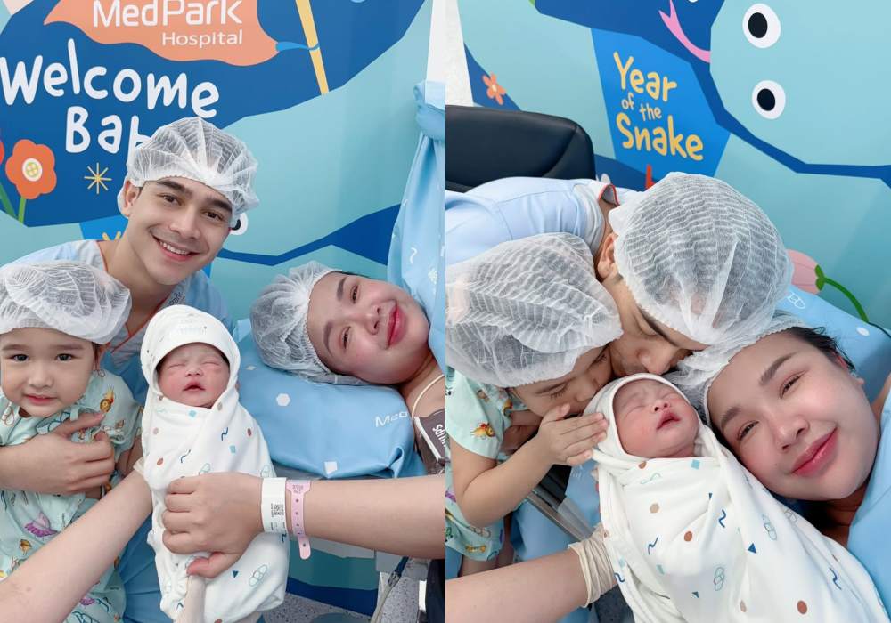 น้องจาญ่ามาแล้ว! ยินดีกับ “เจนนี่-ยิว” ต้อนรับลูกสาวคนที่ 2 พี่ยูจินดีใจได้เป็นพี่สาว