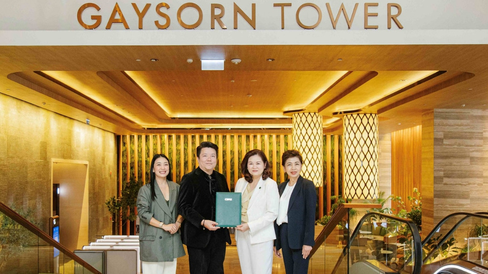 เกษรวิลเลจ จับมือ ซีบีอาร์อี ยกระดับ Gaysorn Tower สู่ Work-Life Experience ใจกลางราชประสงค์