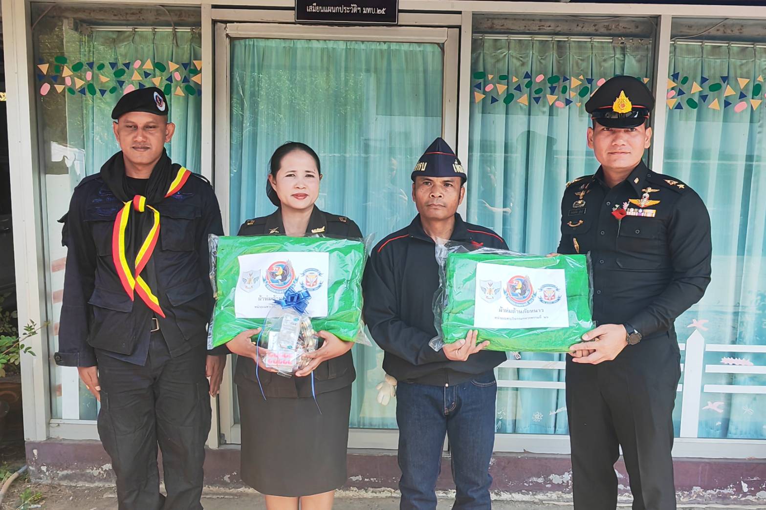  มณฑลทหารบกที่ 25 จัดพิธีเชิดชูเกียรติทหารกล้า 3 กุมภาพันธ์ วันทหารผ่านศึก ประจำปี 2568
