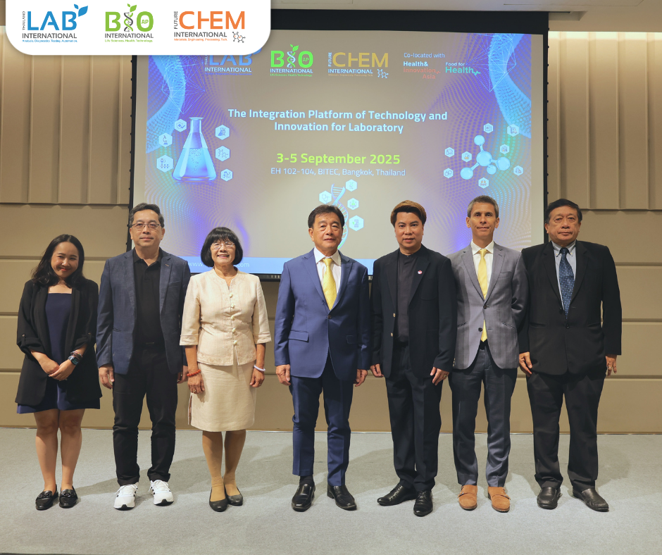 เปิดพาวิลเลียนสตาร์ทอัพ-ดึงทุนสุขภาพ Thailand LAB INTERNATIONAL 2025 เชื่อมวิจัยสู่ตลาดระดับเอเชีย  
