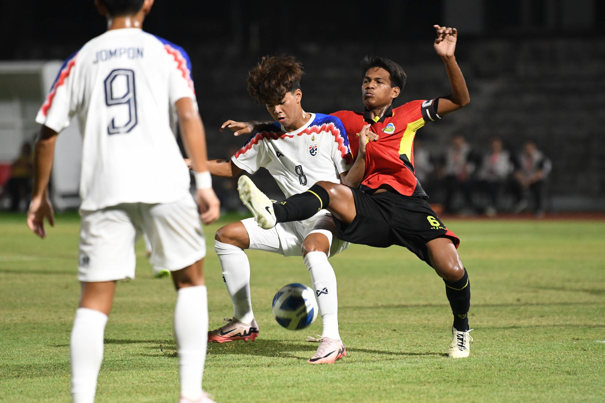 "ทีมชาติไทยU17" ชนะ ติมอร์ เลสเต 6-0 ศึกชิงแชมป์อาเซียน นัดที่สอง