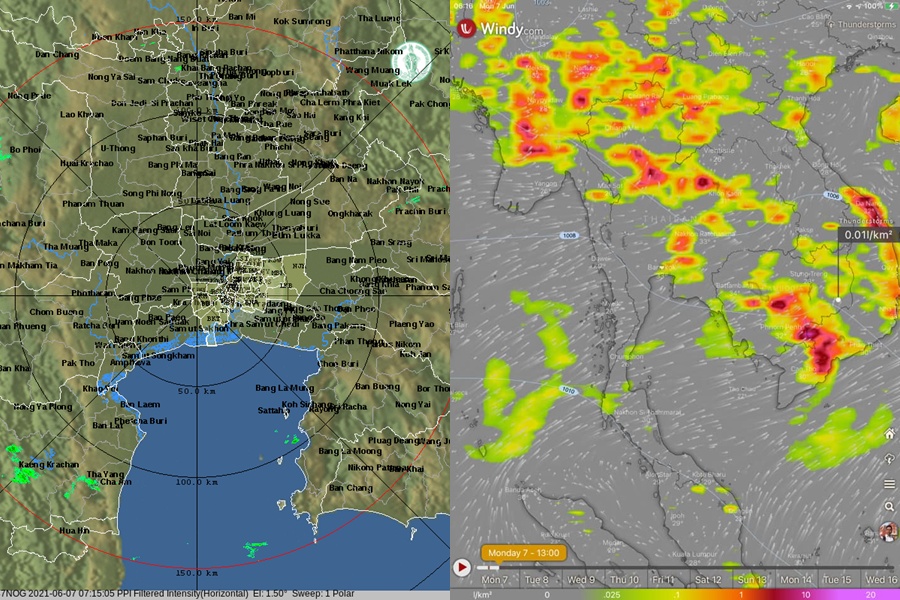 เช้ายังร้อนเมฆมาก กทม.หวังฝนฉ่ำดับร้อนยังต้องรอ