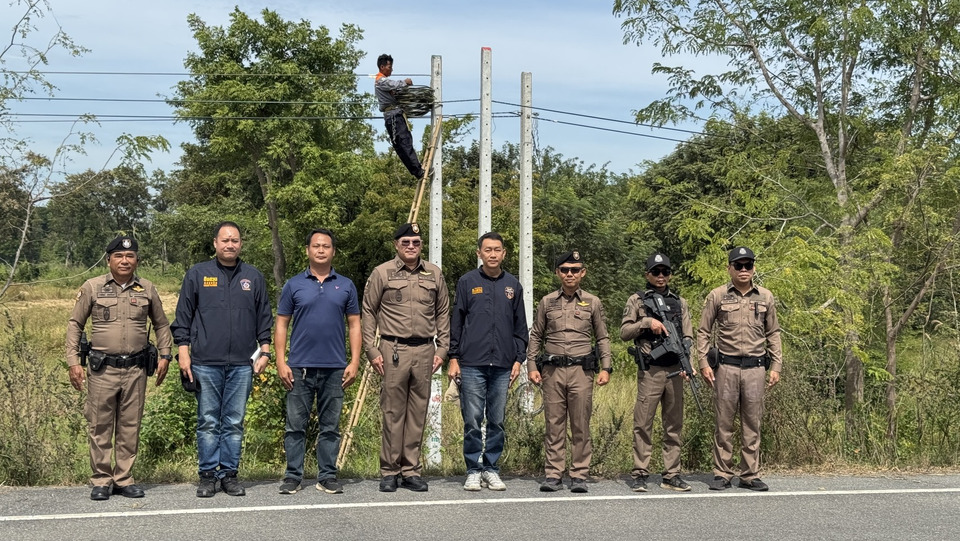 สระแก้ว เดินหน้า“ปิดสัญญาณมิจฉาชีพ”ตัด-ซีลไฟเบอร์ชายแดนสกัดแก๊งคอลเซ็นเตอร์ 